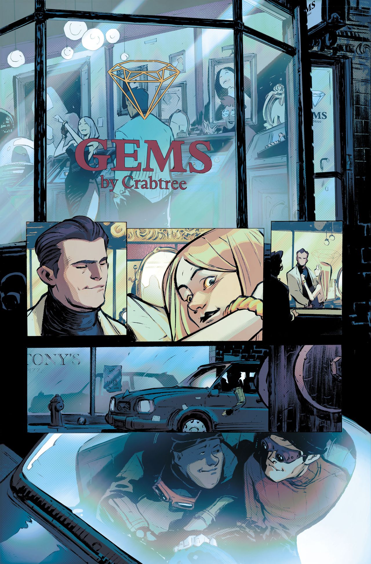 Unlettered pages from Plastic Man No More! #1