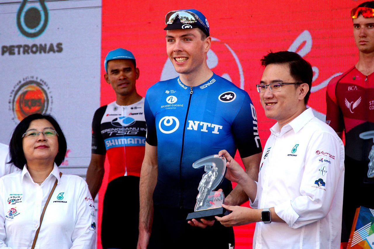 The podium ceremony