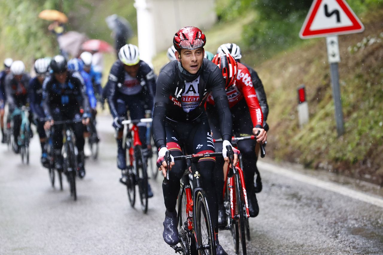 Giro d'Italia 2021 - 104th Edition - 16th stage Sacile - Cortina d&acirc;Ampezzo 153 km - 24/05/2021 - Davide Formolo (ITA - UAE Team Emirates) - photo Luca Bettini/BettiniPhoto&Acirc;&copy;2021