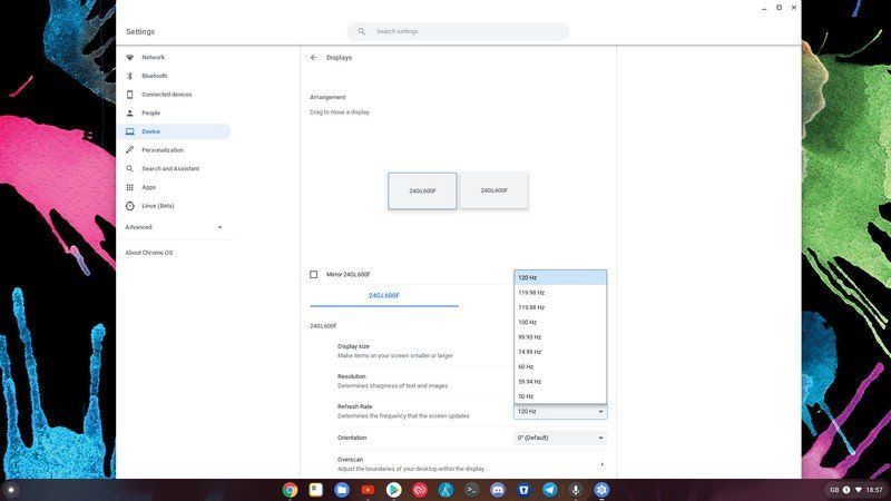 Chrome OS 85