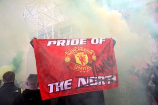 Manchester United fan protest – Old Trafford