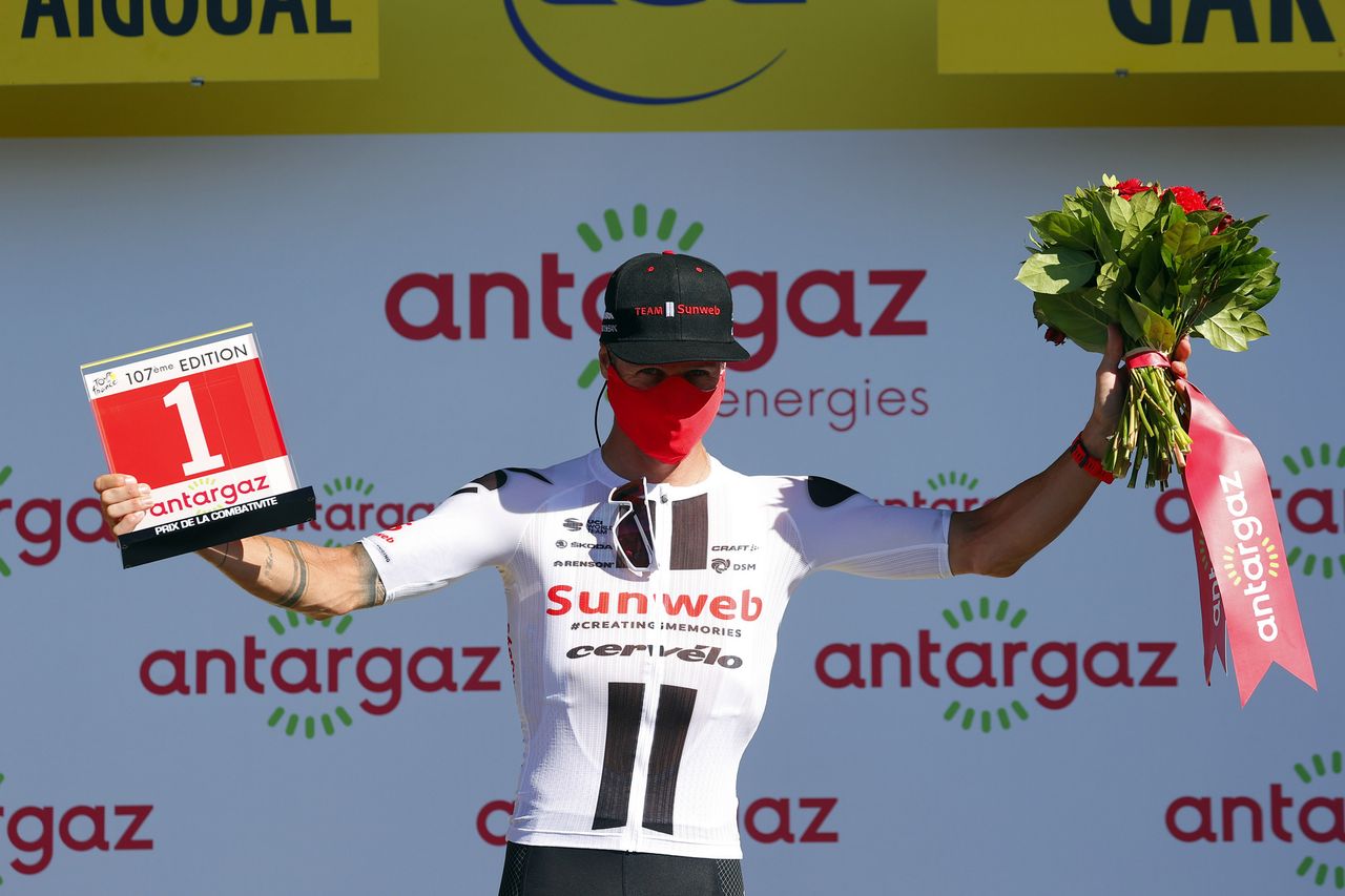 Tour de France 2020 - 107th Edition - 5th stage Le Teil - Mont Aigoual 191 km - 03/09/2020 - Nicolas Roche (IRL - Team Sunweb) - photo POOL Luca Bettini/BettiniPhoto&Acirc;&copy;2020