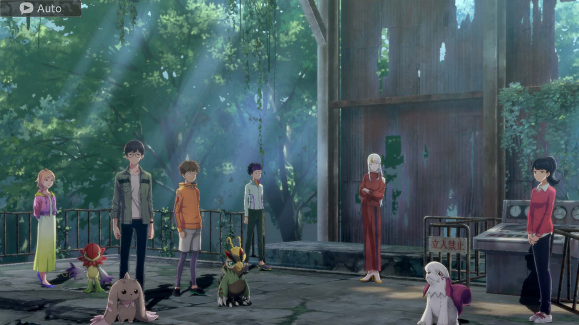 Screenshot of Digimon Survive