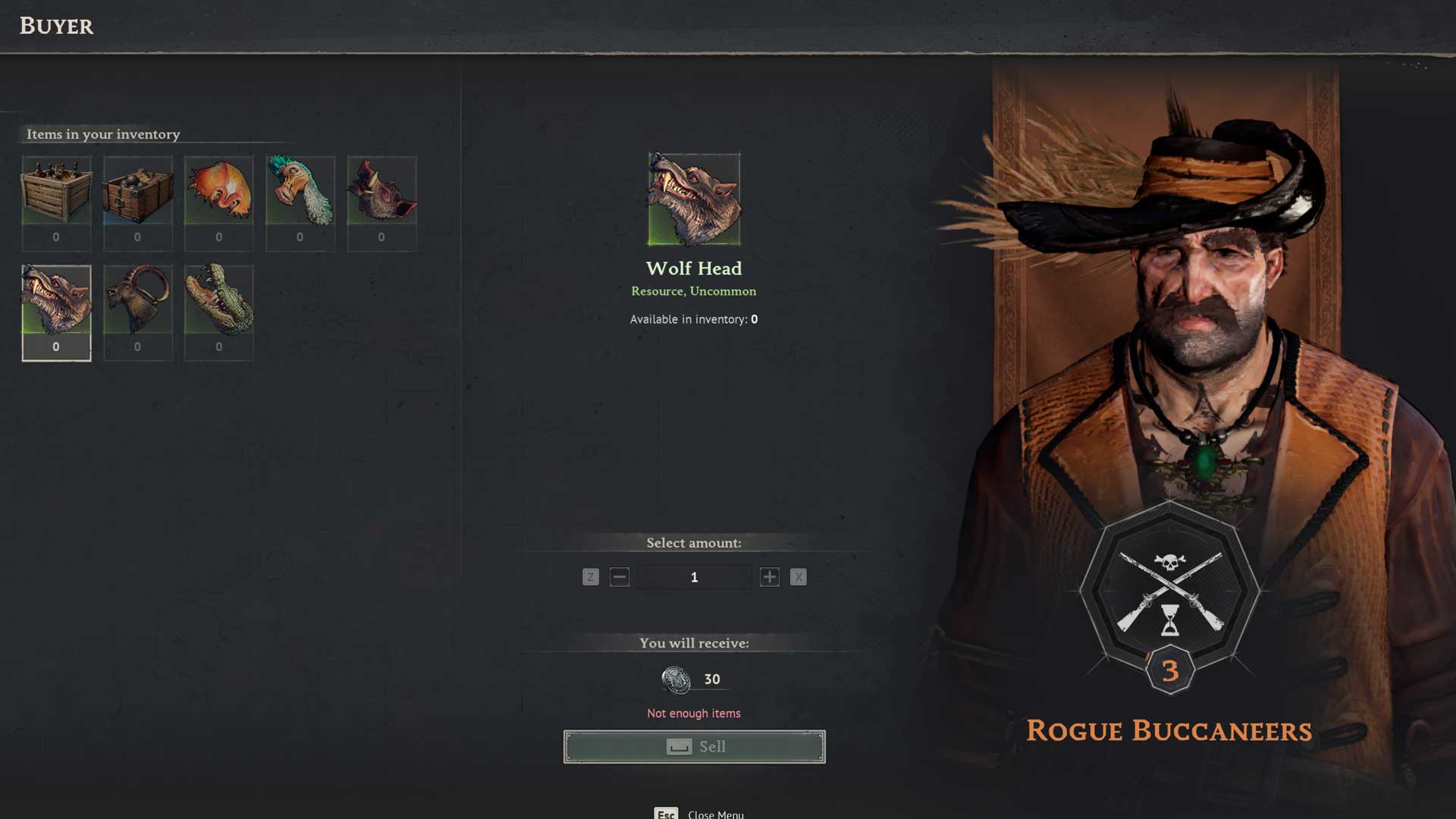 Windrose - The Rogue Buccaneers buyer