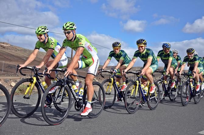 Peter Sagan with Tinkoff-Saxo at a pre-season camp