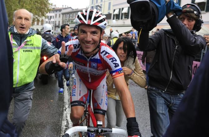 Joaquim Rodriguez (Katusha) after his win