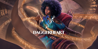 Daggerheart promo image showing a wheelchair user casting magic.