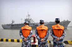 The disputed South China Sea.