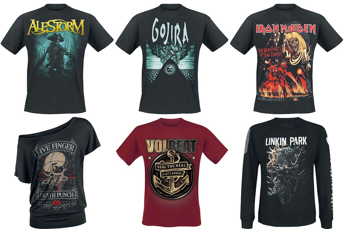 Save up to 50% on rock and metal band merch at EMP | Louder