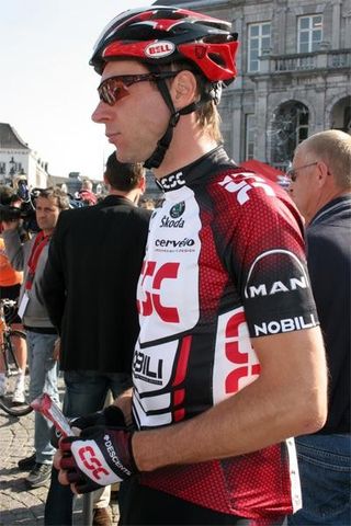 CSC's Jens Voigt at the start of the Amstel Gold Race