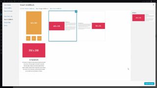 GridBlocks are pre-defined blocks of content that you can use to build your site