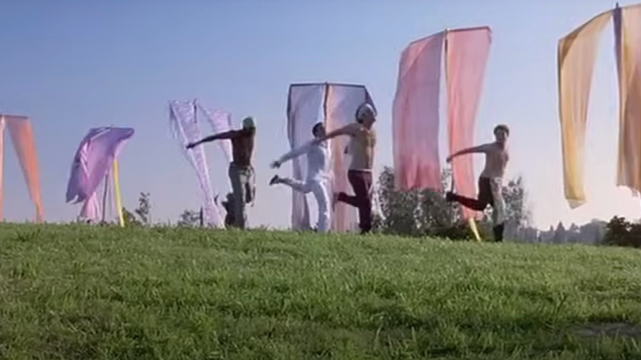 The Age of Aquarius dance scene at the end of The 40-Year-Old Virgin
