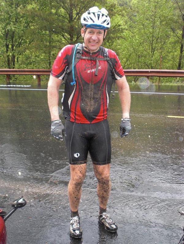 Is this racer as cold as he looks?