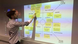 Visual Collaboration System Supports Design Thinking Lab at Macromedia University in Germany