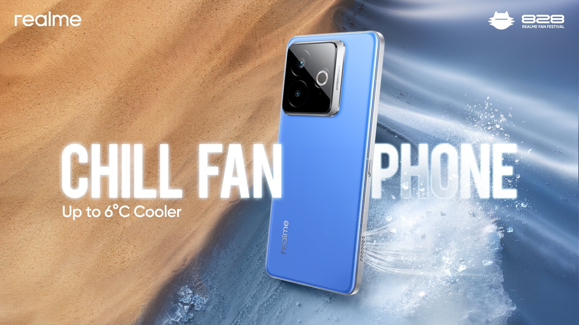Realme&#039;s concept phone called &amp;quot;Chill Fan&amp;quot;