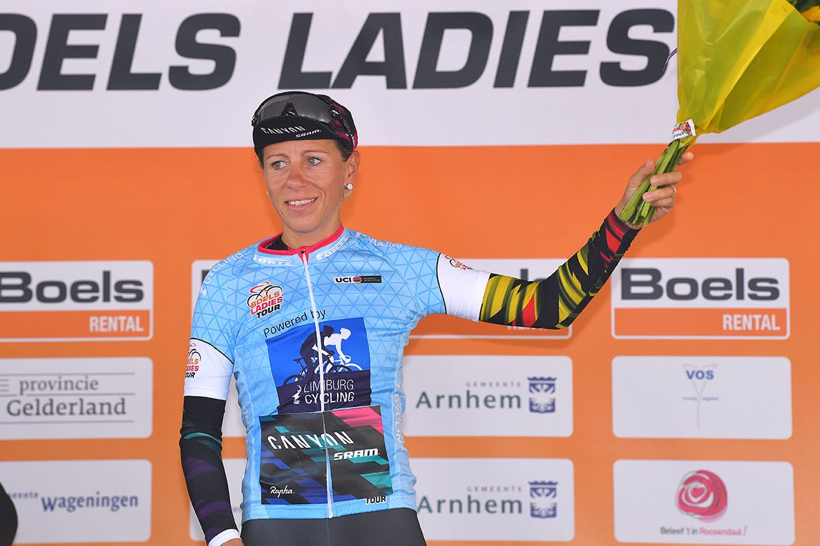 Trixi Worrack after the Boels Ladies Tour prologue