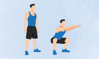 I held a 3-minute low squat every day for a week — here’s what happened ...