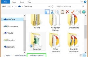 use onenote for mac offline