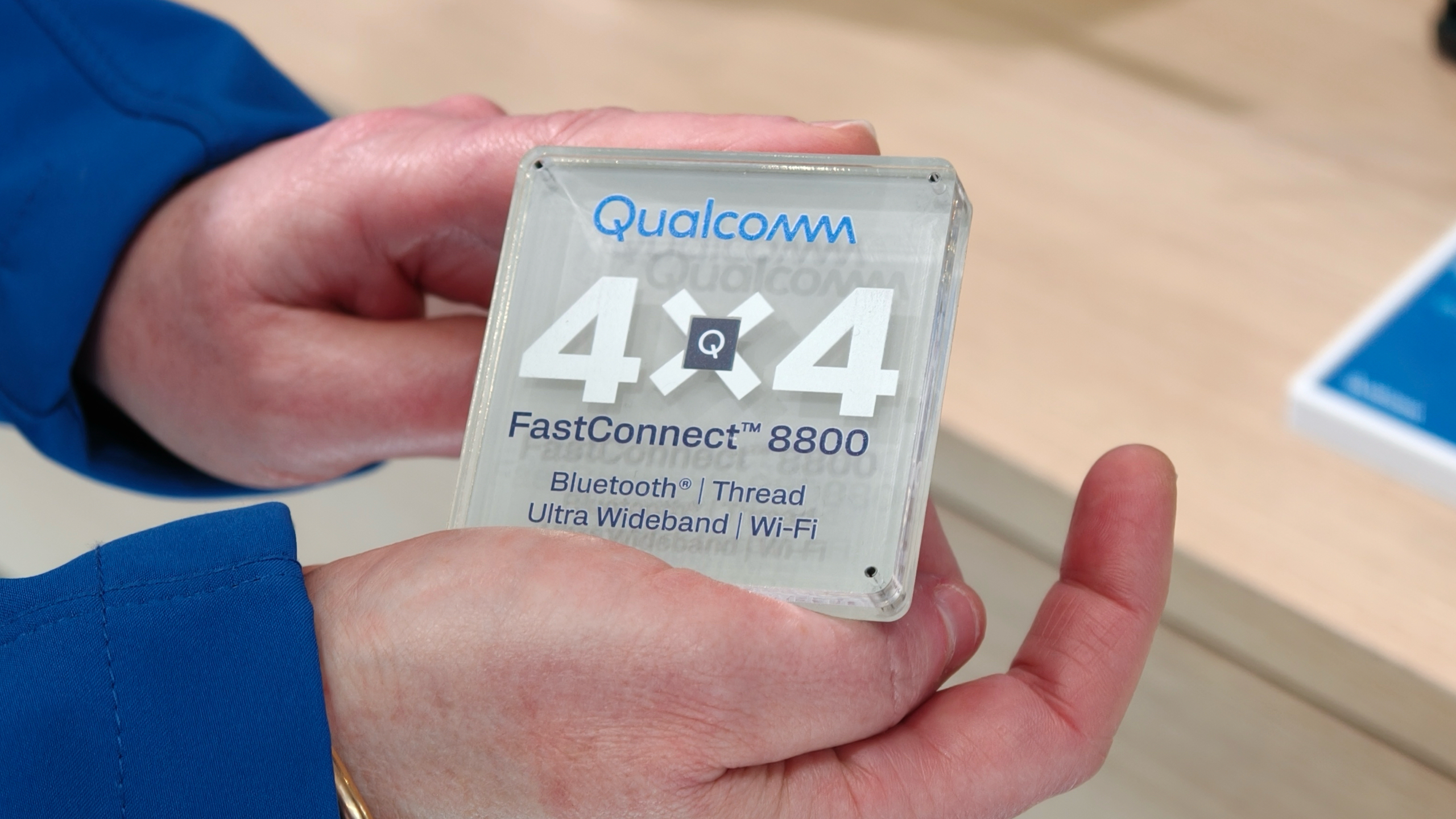 Wi-Fi 8 demo by Qualcomm at MWC 2026