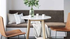 Best marble table: Nathan James 41402 Amalia Round Marble Bistro Dining Table