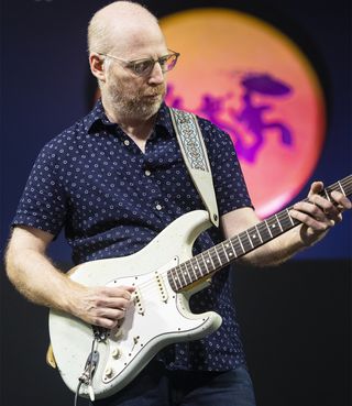 Oz Noy performs on Day Two of 2023 New Orleans Jazz & Heritage Festival at Fair Grounds Race Course on April 29, 2023 in New Orleans, Louisiana.