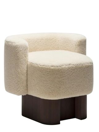 Lloyd Armchair - White by Giobagnara