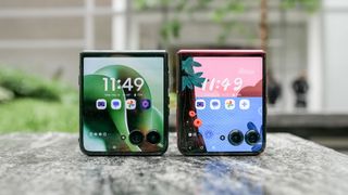 Razr Ultra 2025 vs Razr Plus 2024.