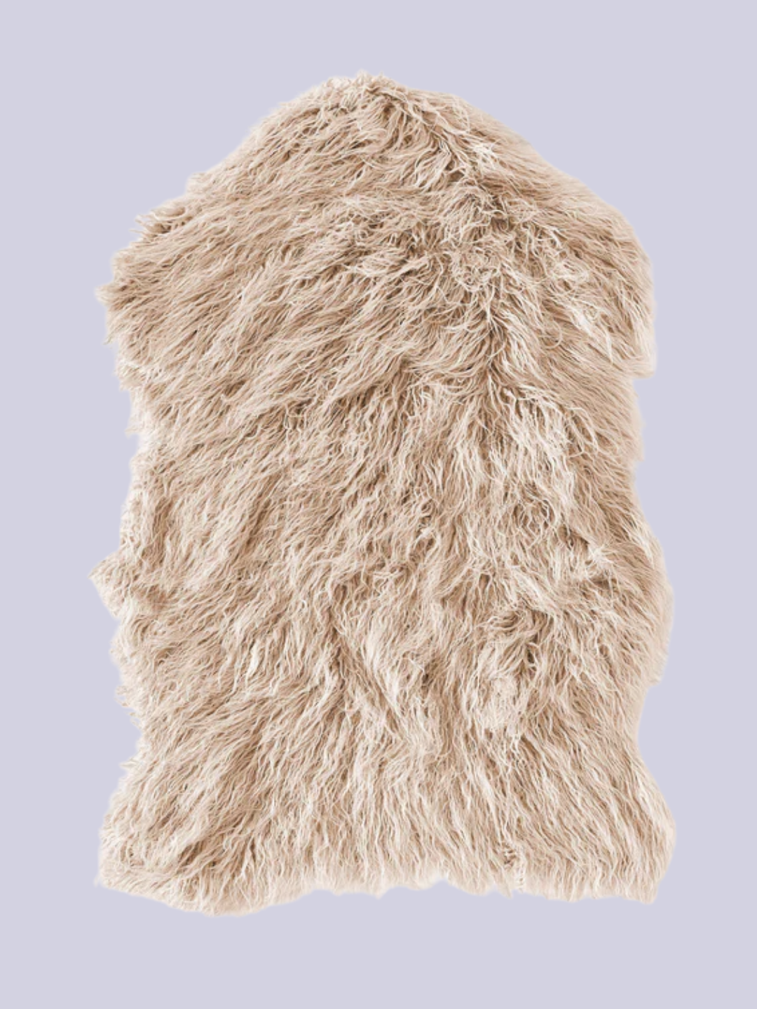 A fuzzy beige shag from Westwing