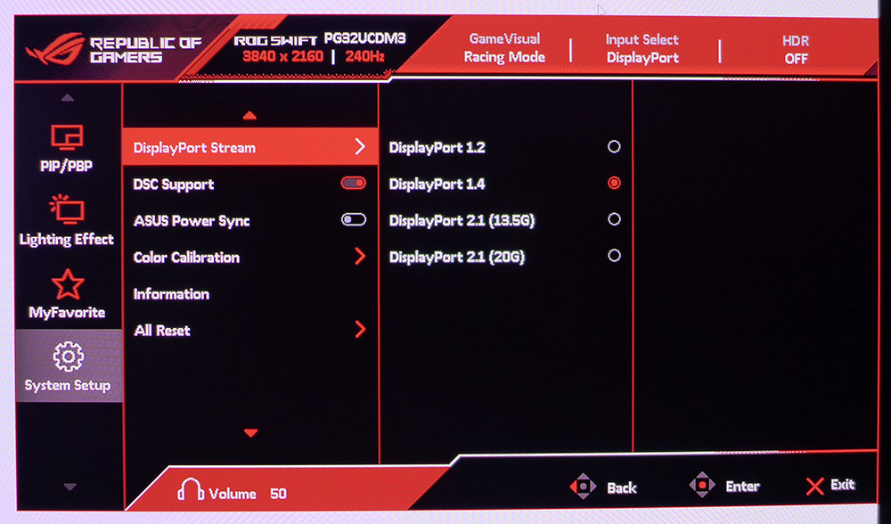 Asus ROG Swift PG32UCDM3