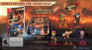 Sonic Forces Release Date