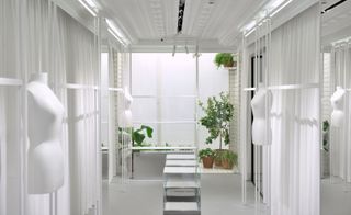 Margiela Store with classical architectural elements