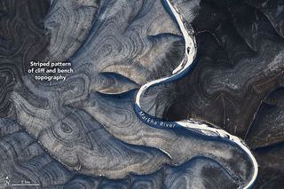 Swirling hills in northern Russia have scientists perplexed.