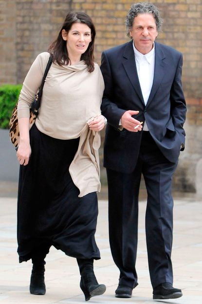 Nigella Lawson Charles Saatchi going for lunch in London