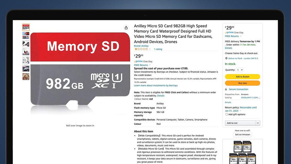 How to avoid SD card and microSD card scams during Black Friday TechRadar