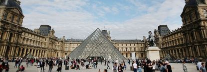 A general view of the Louvre on June 09, 2019 in Paris, France