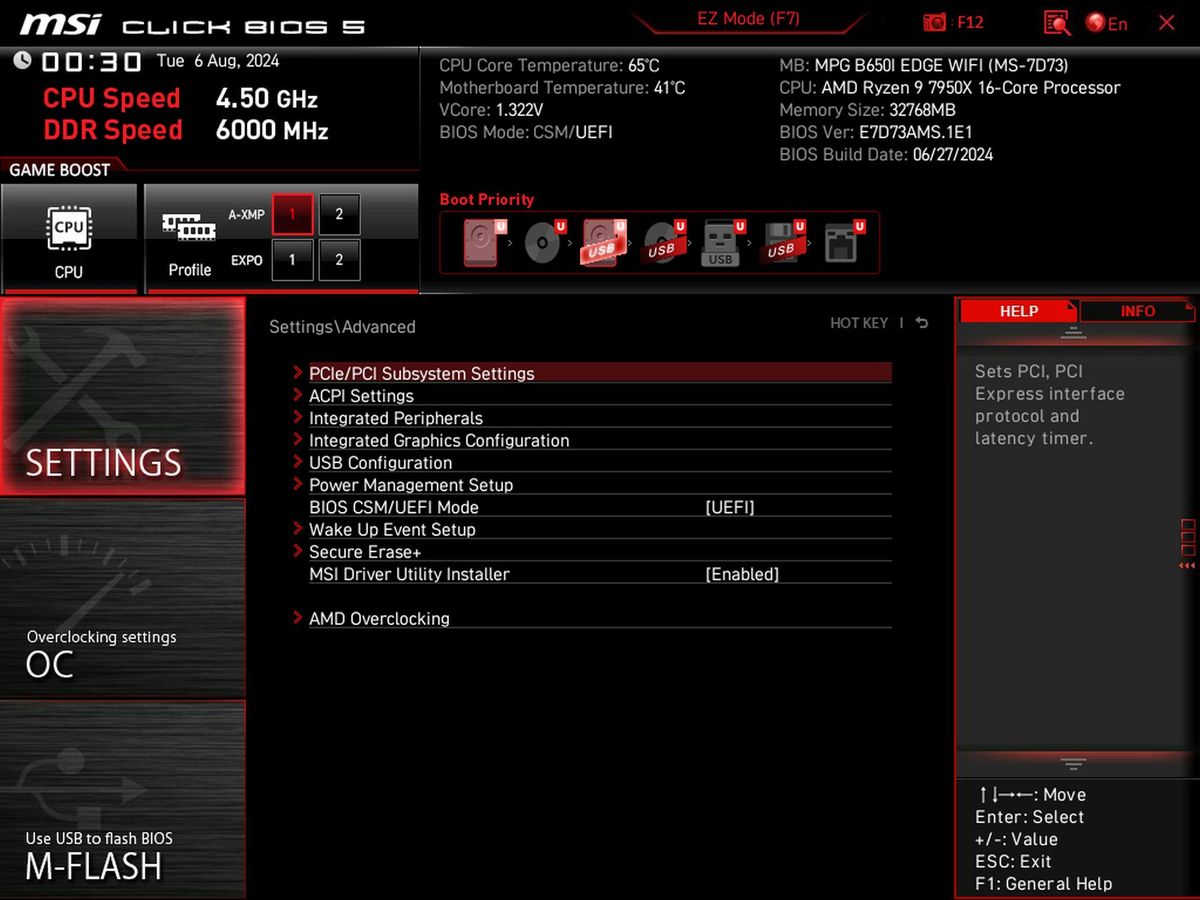 MSI B650I Edge Wi-Fi