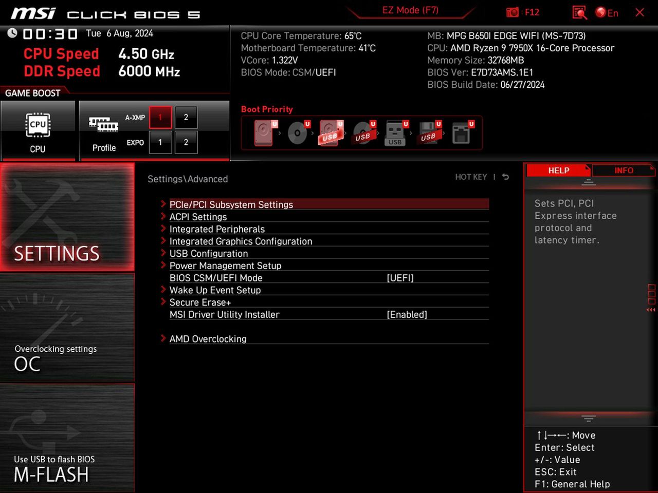 MSI B650I Edge Wi-Fi
