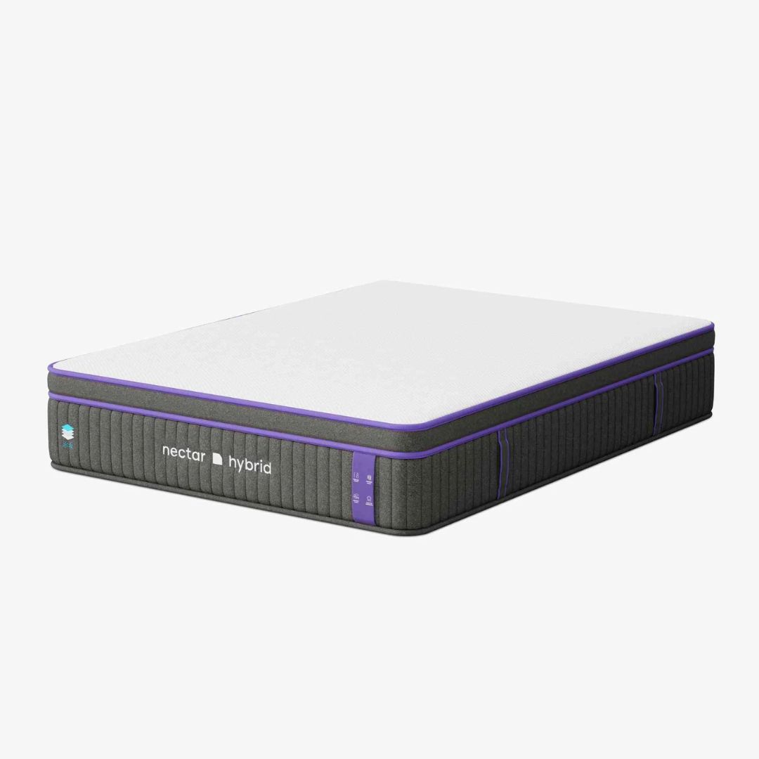 The Nectar Premier Hybrid Mattress on a white background