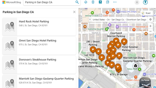 Bing Maps parking