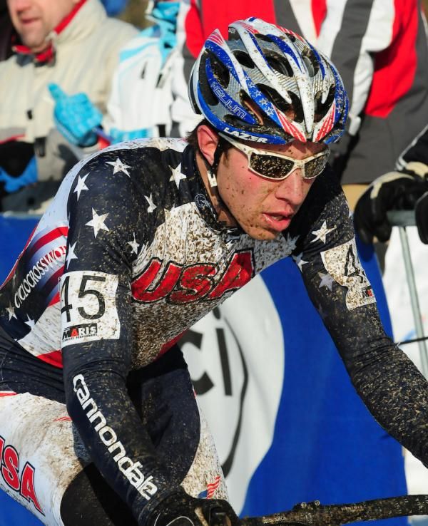 Jeremy Powers (USA) is not having his best day