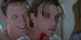 Skeet Ulrich and Matthew Lillard in Scream
