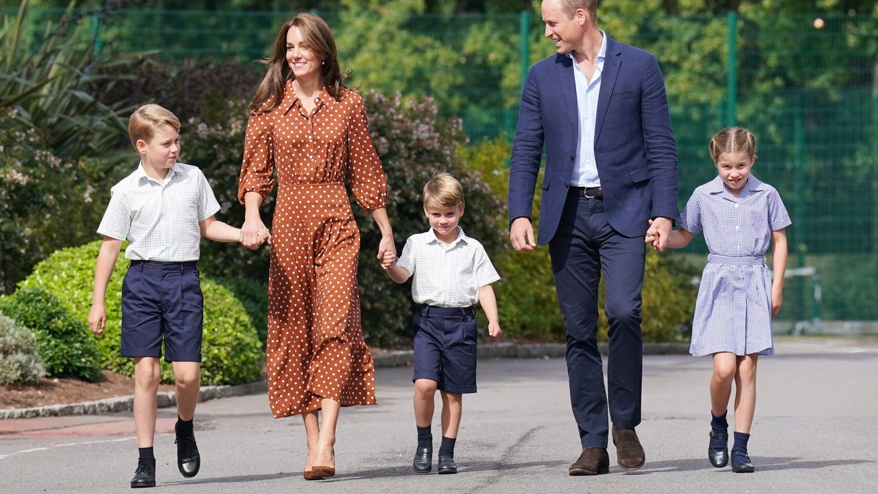 Prince George, Princess Charlotte And Prince Louis Start Lambrook School