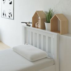 Panda pillows in kids bedroom.