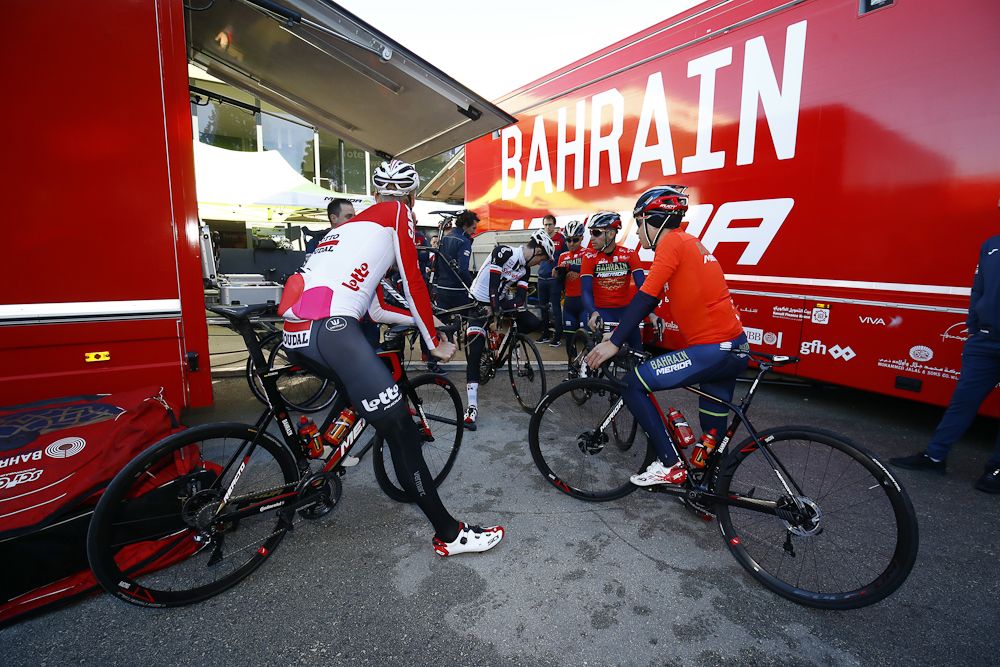 2019 Bahrain-Merida riders get ready to roll at Team Camp in Croatia