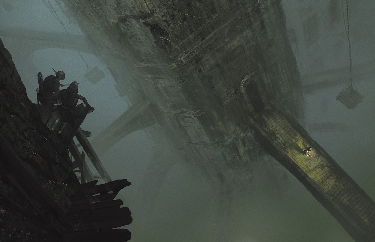 Interior artwork from Moria - Through the Doors of Durin