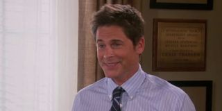 Rob Lowe as Chris Traeger in Parks and Recreation