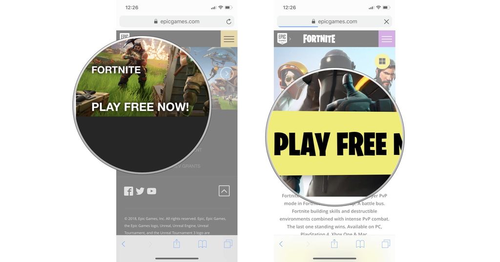 How to sign up for an Epic Games account to play Fortnite for iPhone