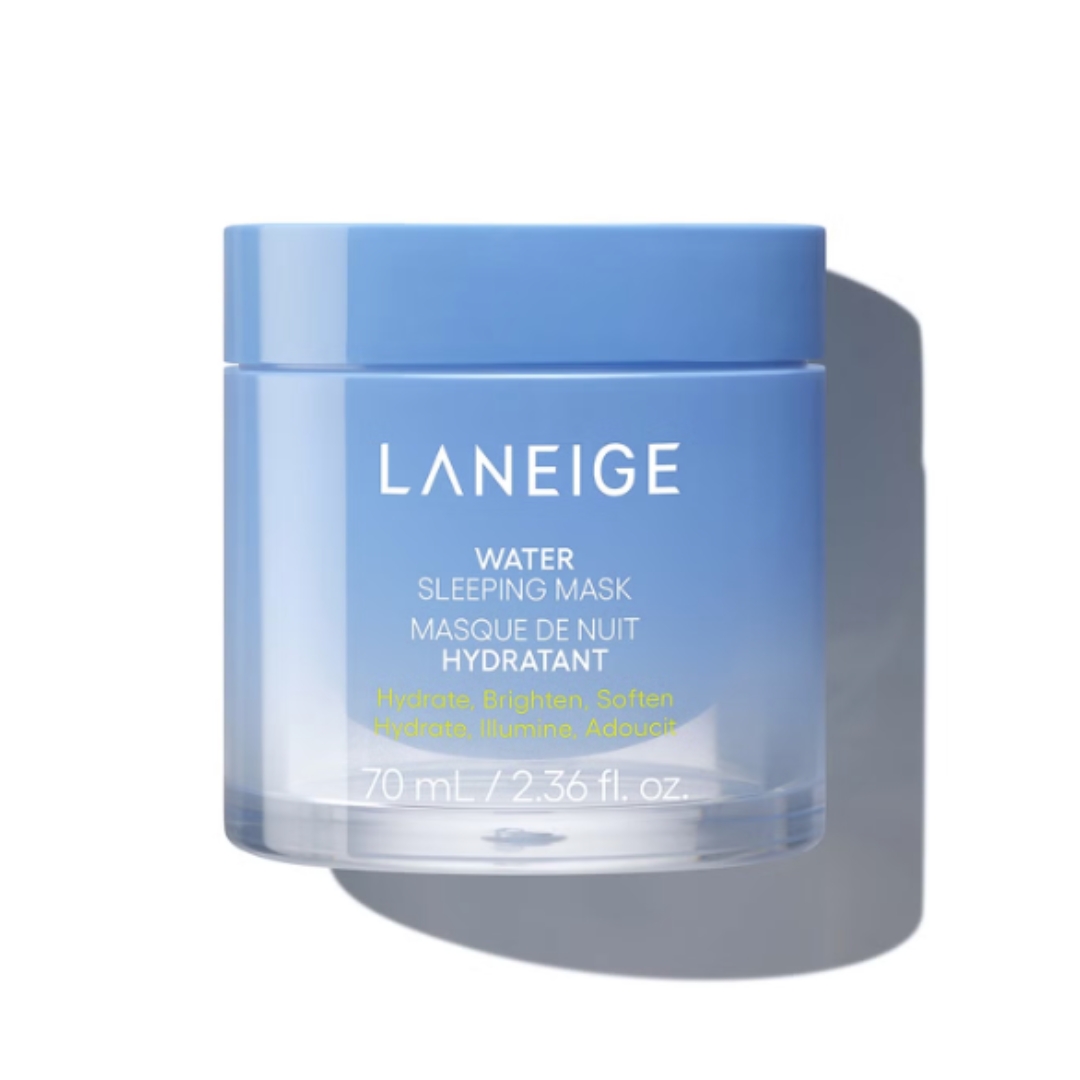 A product shot of the LANEIGE Water Sleeping Mask, on a white background