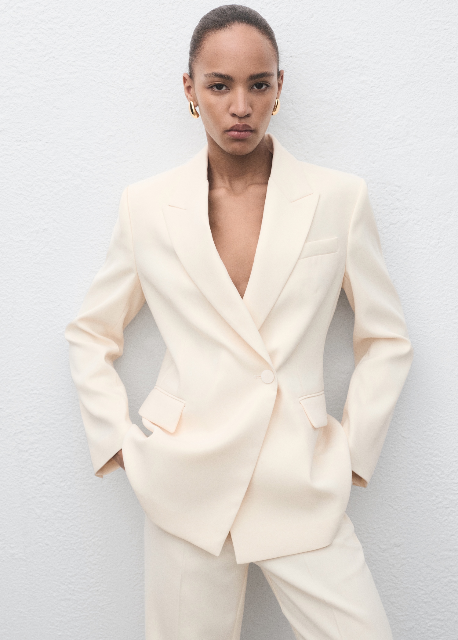 Double-Breasted Suit Jacket - Women | Mango United Kingdom