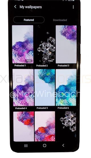 Samsung Galaxy S20 wallpapers
